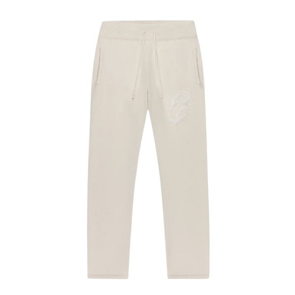 CROYEZ FLUFFY ESSENCE KNIT SWEATPANTS | CREAM