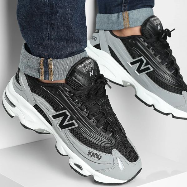New Balance 1000 Sneaker Grijs/Zwart/Wit