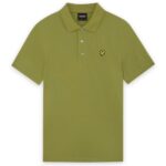 Lyle & Scott Plain Polo Groen