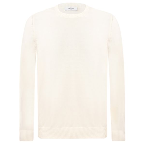 Gran Sasso Cotton Trui Off White