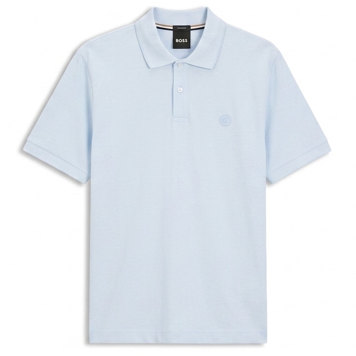 Boss Parris Polo Licht Blauw