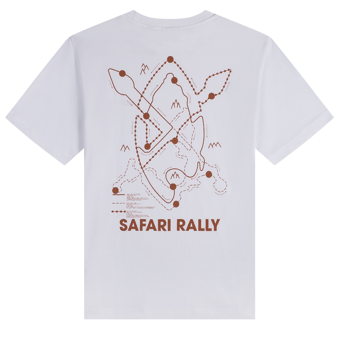 Daily Paper Safari Rally T-shirt Wit