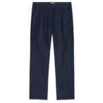 NN.07 Aden Straight Leg Linen Chino Navy