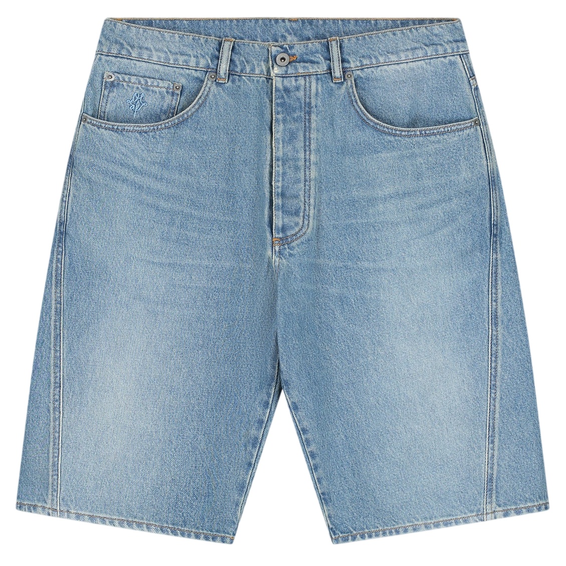 Olaf Denim Korte Broek Blauw