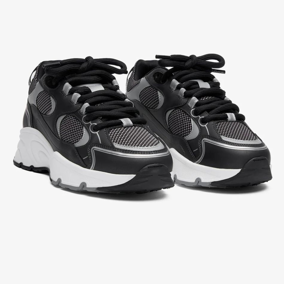 Cleens Pulse Runner Sneaker Antraciet