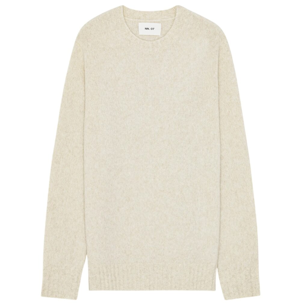 NN.07 Lee Wool Blend Sweater Off White