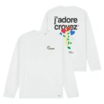 Croyez J'Adore Longsleeve T-shirt Wit