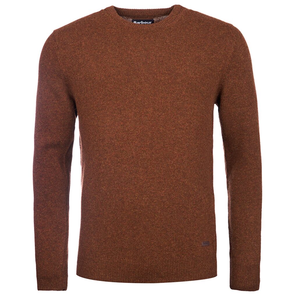 Barbour Essential Patch Sweater Bruin