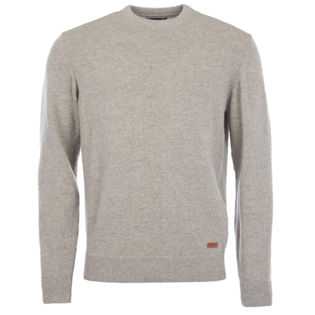 Barbour Essential Patch Sweater Grijs