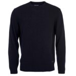 Barbour Essential Patch Sweater Navy