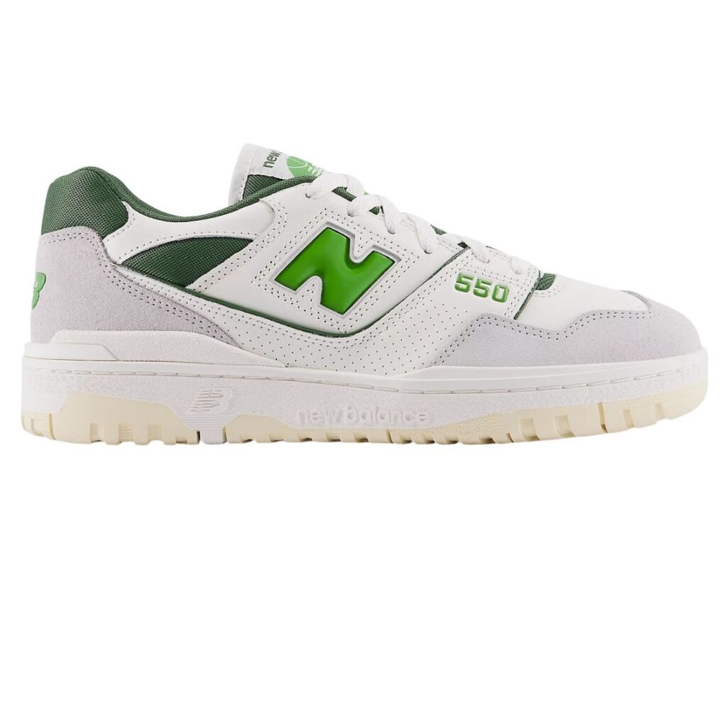 New Balance 550 Sneaker Off White/Groen