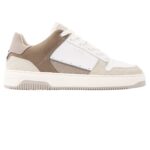 Nubikk Basket Courtside Sneaker Wit/Bruin