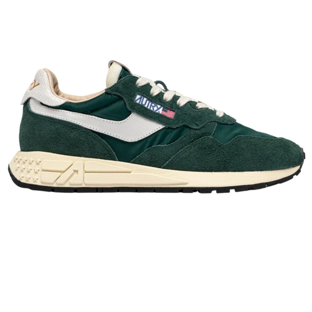 Autry Reelwind Low Sneaker Donker Groen