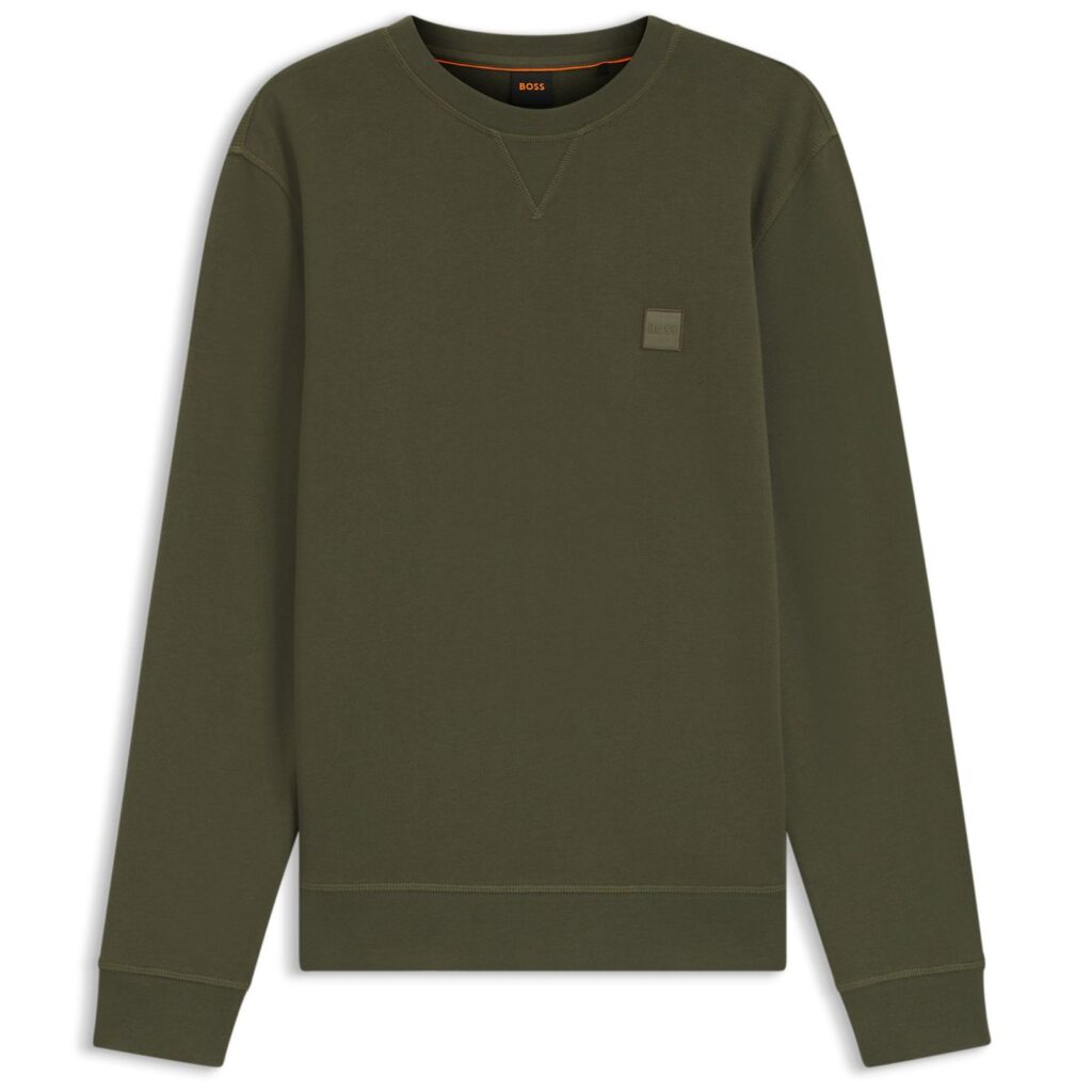 Boss Westart Sweater Donker Groen