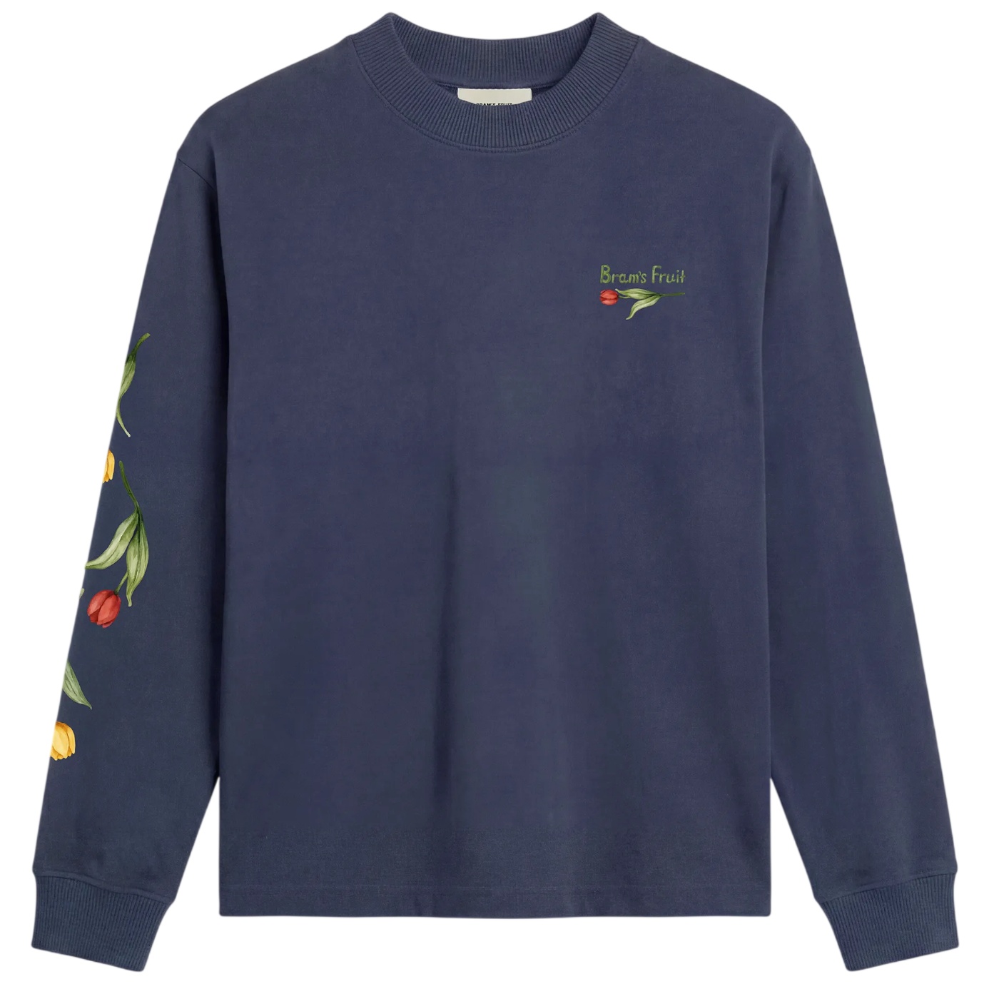Bram’s Fruit Flora 2.0 Longsleeve T-shirt Donker Blauw