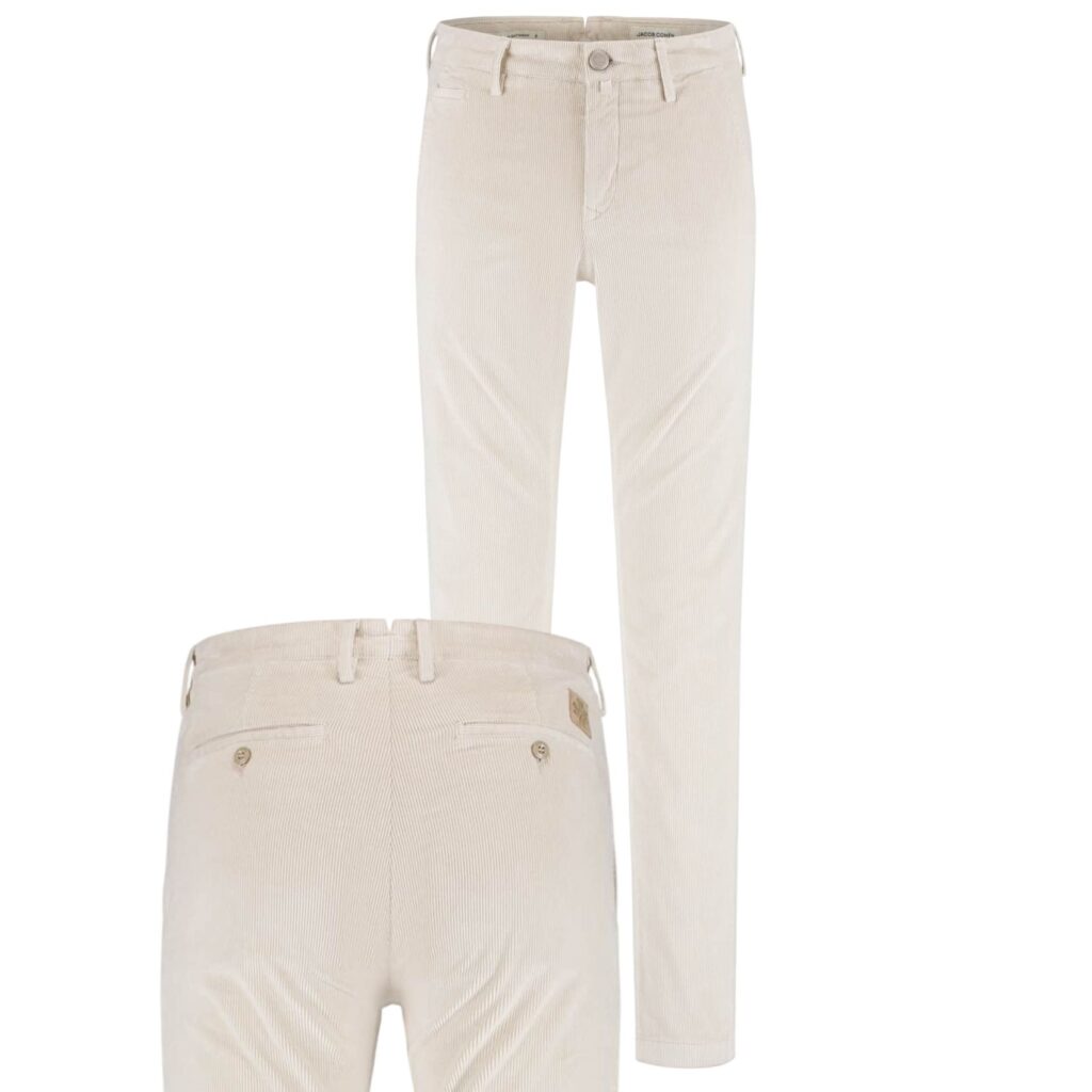 Jacob Cohën Bobby Corduroy Chino A83 Off White