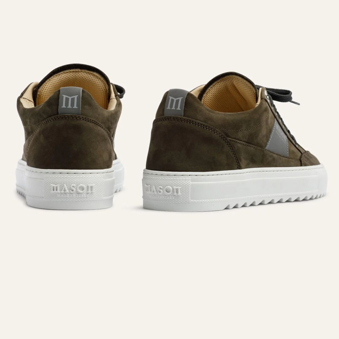 Mason Garments Tia Mescolanza 6E Sneaker Donker Groen/Grijs