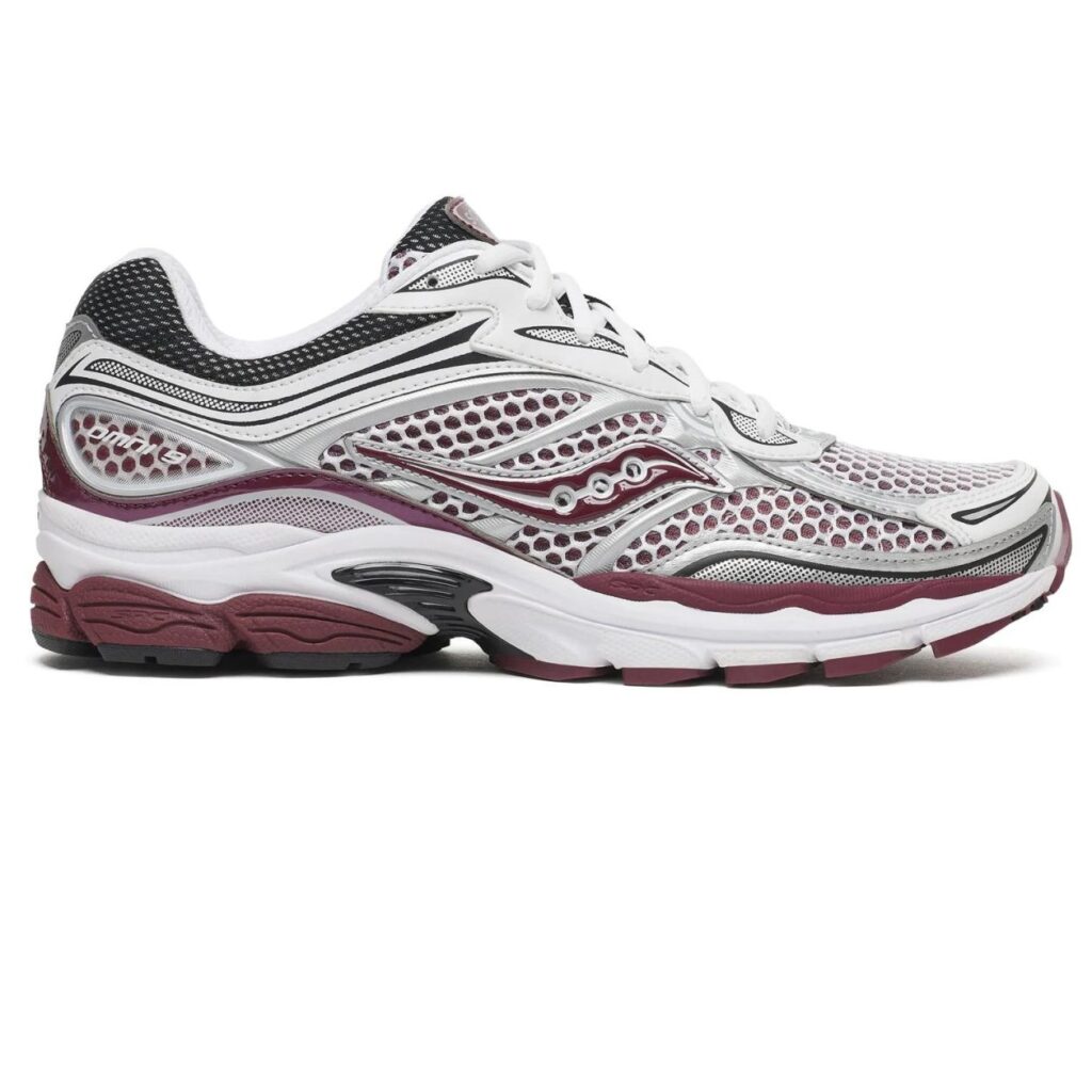 Saucony Progrid Omni 9 Sneaker Wit/Rood